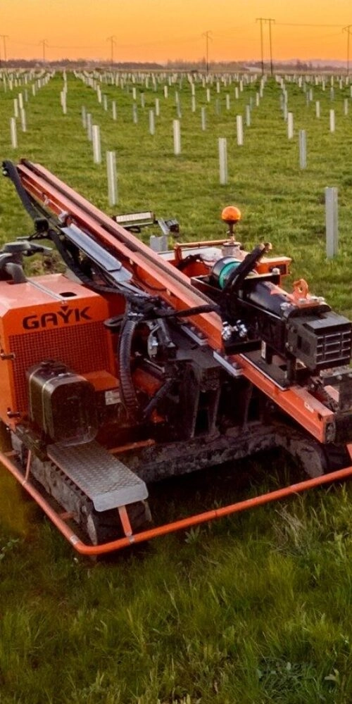 Pile driving